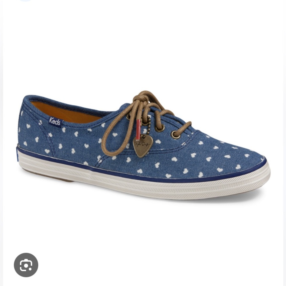 Taylor Swift Keds | Bleached Heart Sneakers | Size 7.5